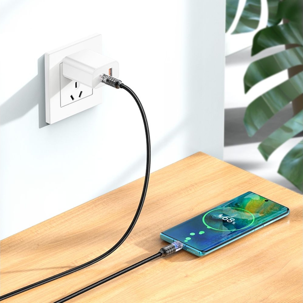 ������ Hoco U122 Type-C �� Type-C PD 60W 1m, ������