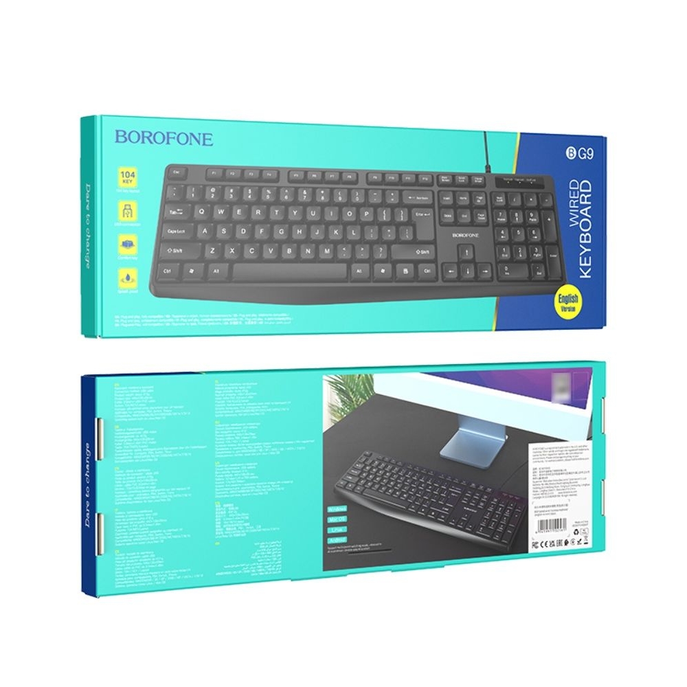 ���������� Borofone BG9 (ENG/ ���/ ���), ������