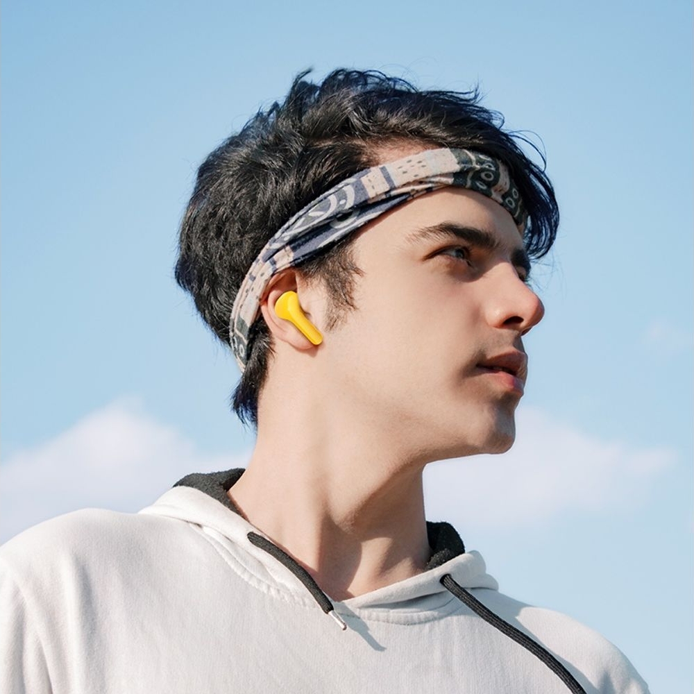 �������� ������������ ��������� Hoco EW39 TWS yellow