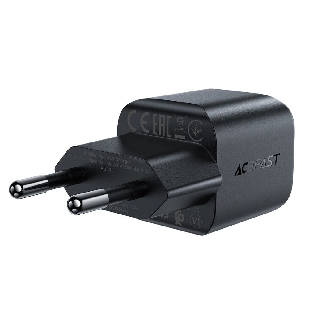 ������� �������� ���������� Acefast A73 mini Type-C, Power Delivery (20 ��), GaN, ������