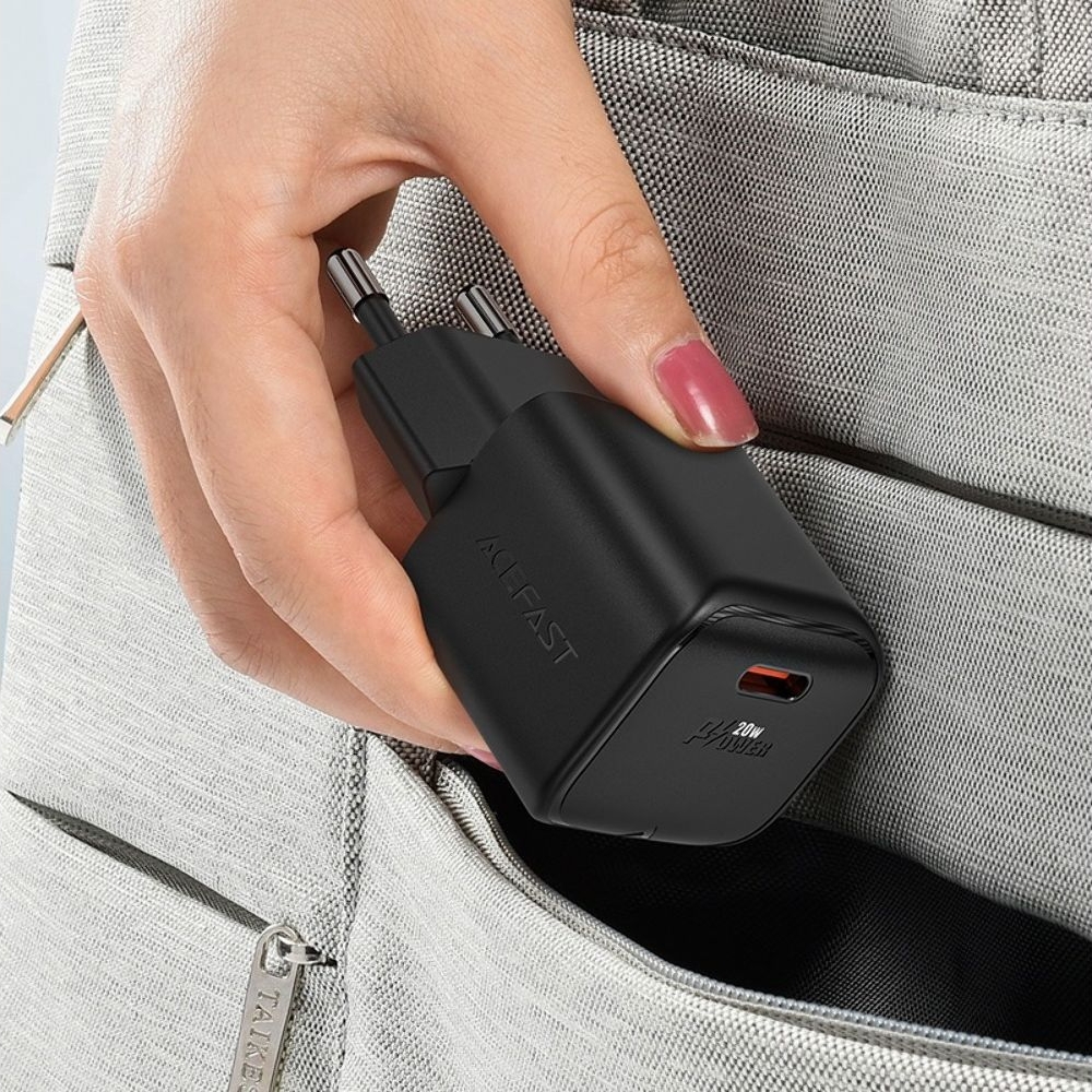 ������� �������� ���������� Acefast A73 mini Type-C, Power Delivery (20 ��), GaN, ������