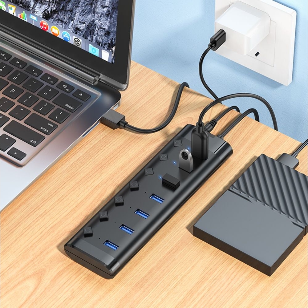 ������� ���������� Hoco HB40 7�1 USB, ������