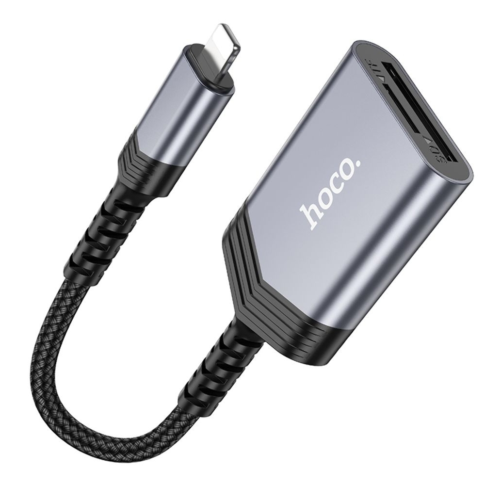 ������� ���������� Hoco UA25 2�1 card reader Lightning �����
