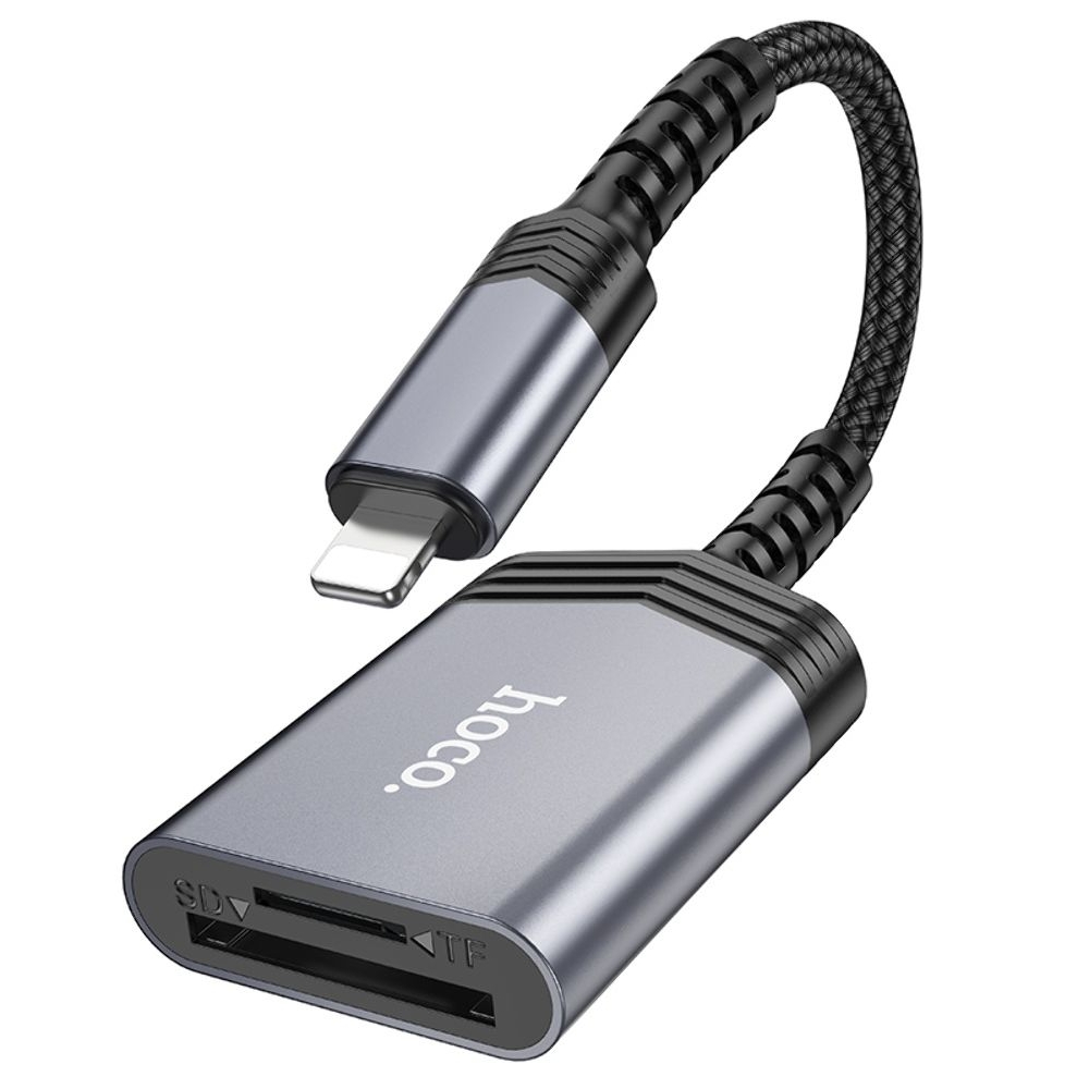 ������� ���������� Hoco UA25 2�1 card reader Lightning �����