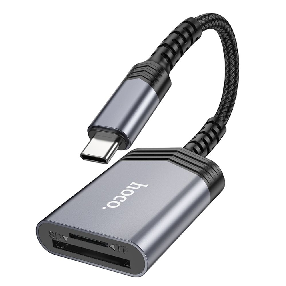 ������� ���������� Hoco UA25 2�1 card reader Type-C �����
