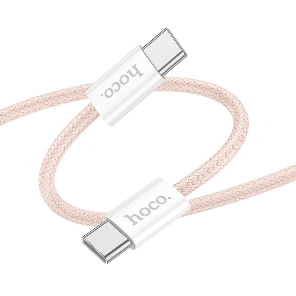 ������ Hoco X104 Type-C �� Type-C PD 60W 1m pink