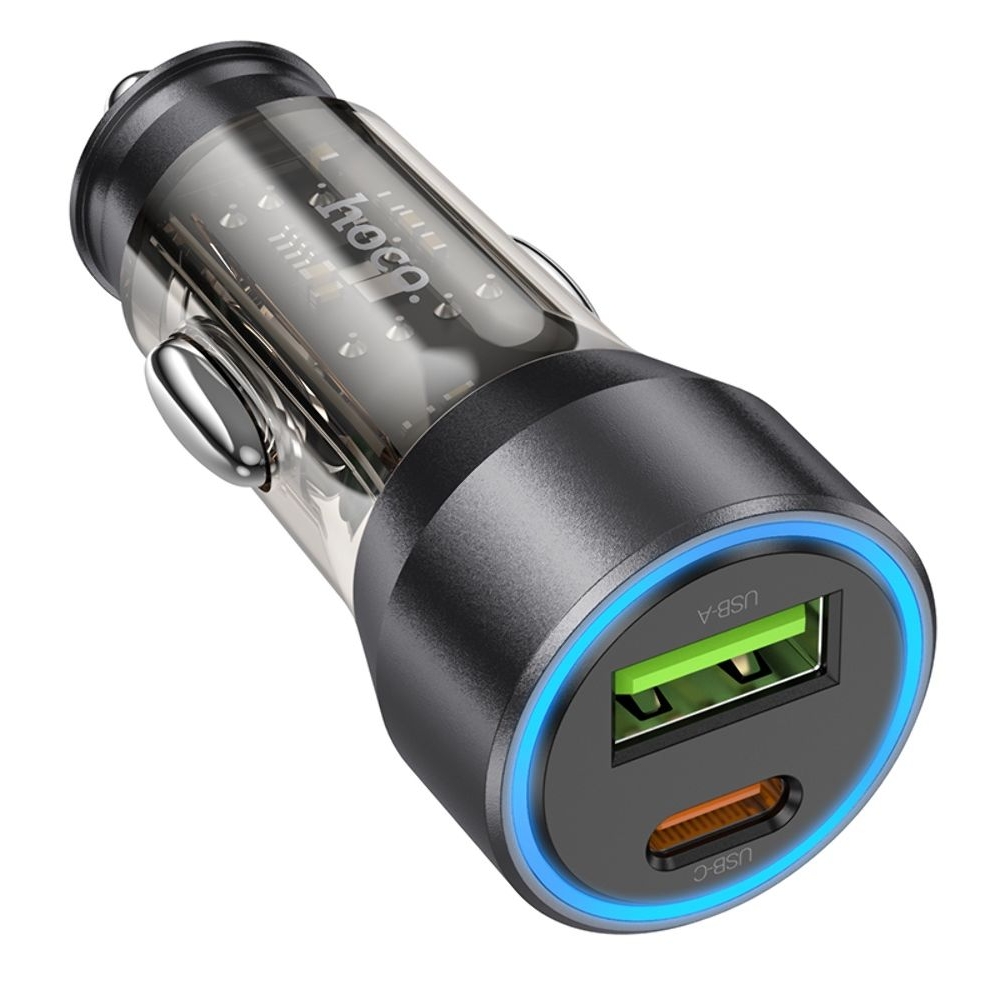 ������������� �������� ������� Hoco NZ12A USB/ Type-C PD 43W transparent, ������ | �������, �������� ����������