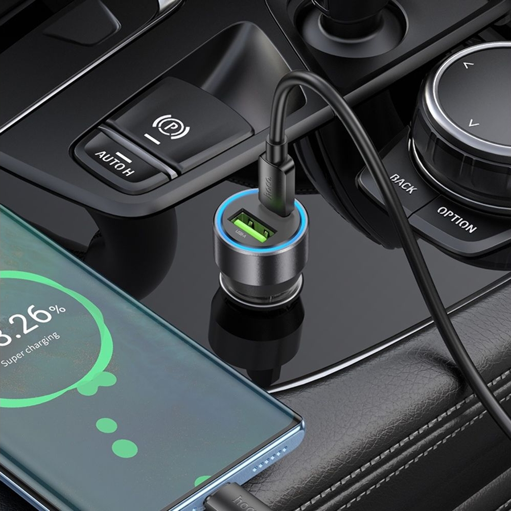 ������������� �������� ������� Hoco NZ12A USB/ Type-C PD 43W transparent, ������ | �������, �������� ����������