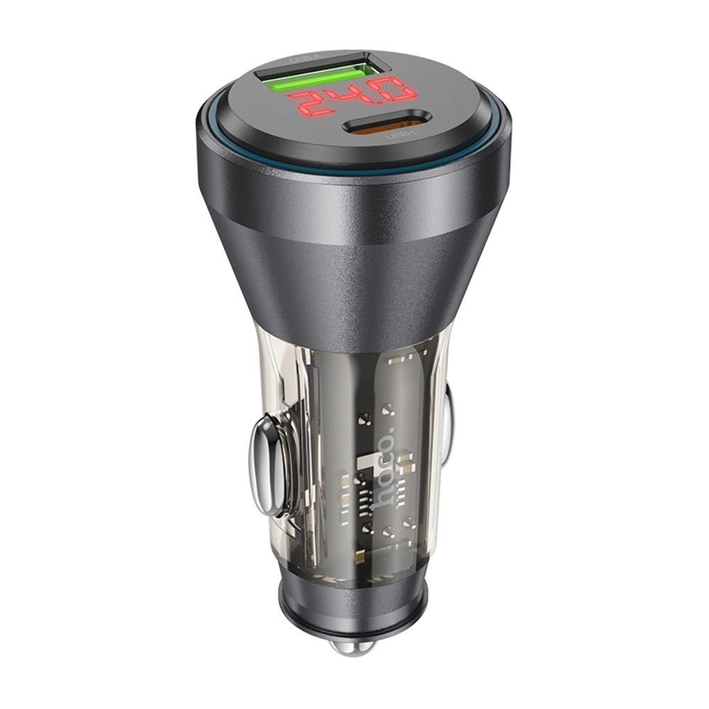 ������������� �������� ������� Hoco NZ12B USB/ Type-C PD 48W � �������� transparent, ������ | �������, �������� ����������