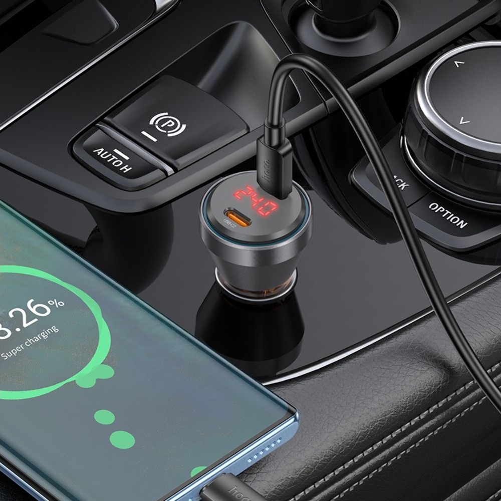 ������������� �������� ������� Hoco NZ12C 2 Type-C PD 60W � �������� transparent, ������ | �������, �������� ����������