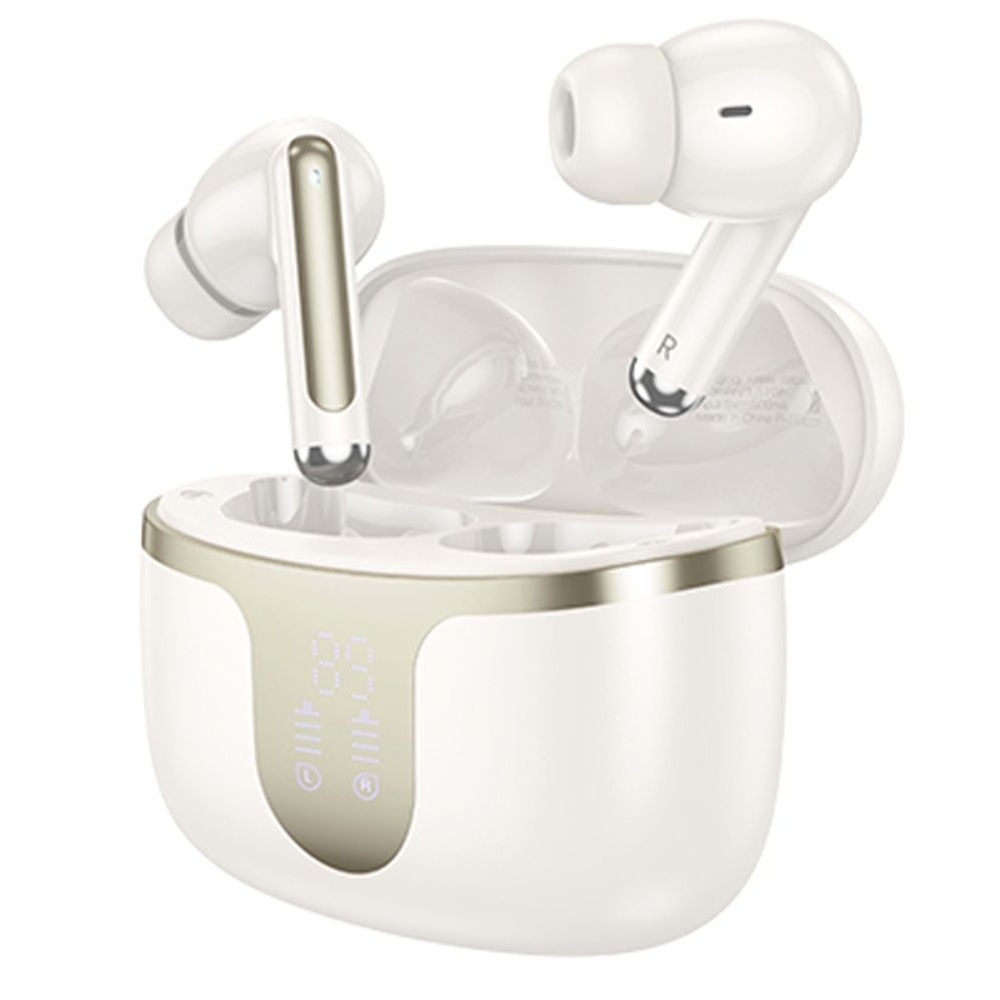 �������� ������������ ��������� Hoco EQ10 TWS milky, �����