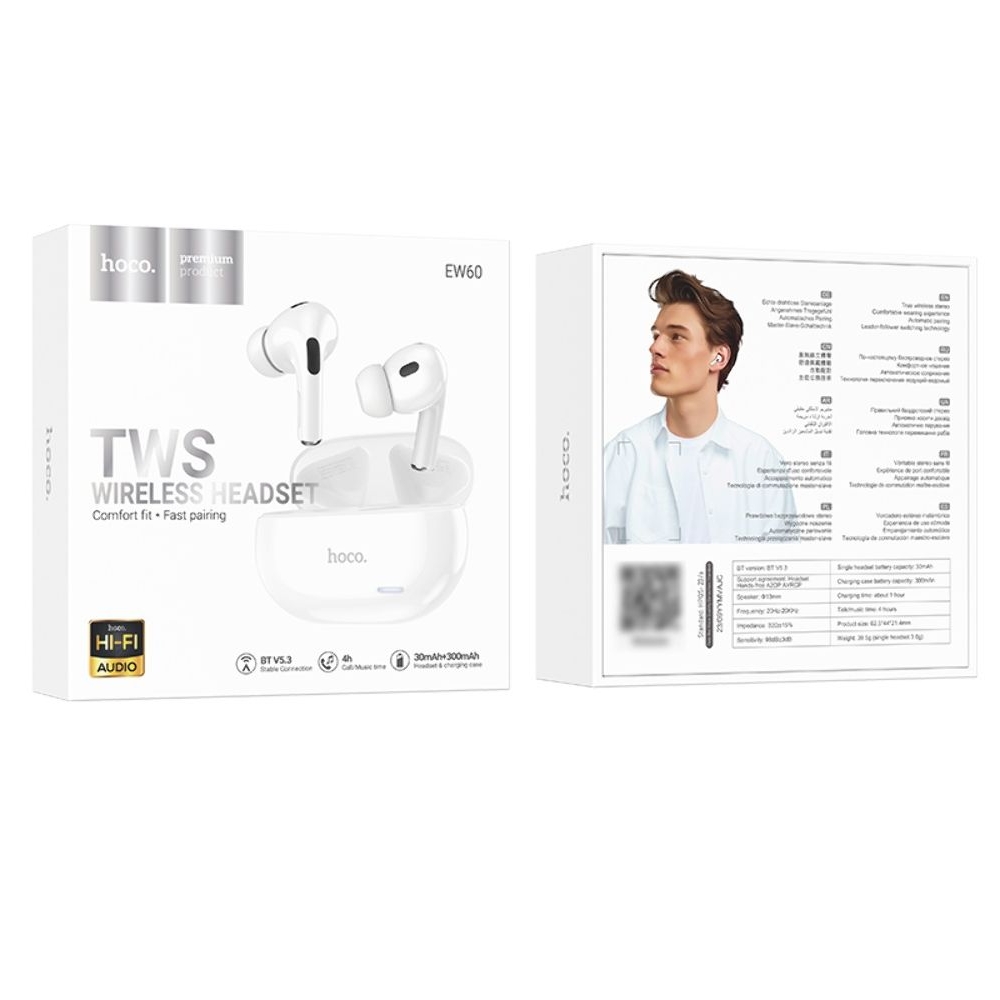 �������� ������������ ��������� Hoco EW60 TWS, �����