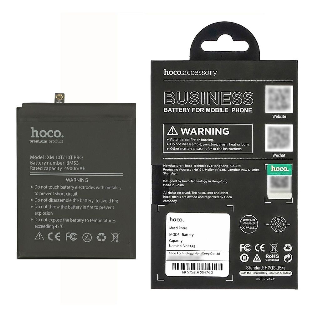 ���������� Xiaomi Mi 10T 5G, Mi 10T Pro 5G, M2007J3SY, M2007J3SG, M2007J3SP, M2007J3SI, M2007J17C, BM53, Hoco | 3-12 ��. ������ | ���, �������, �����������