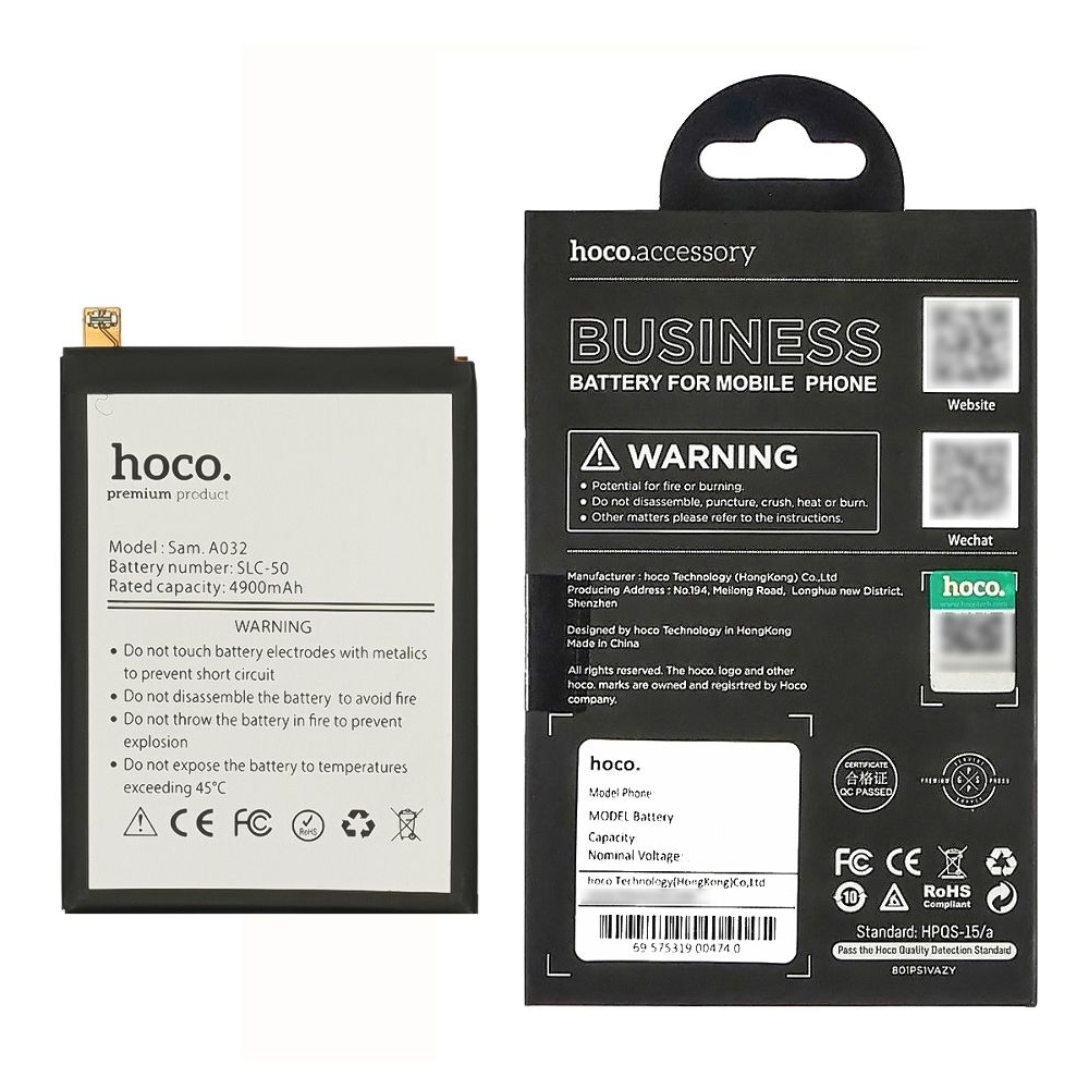 ���������� Samsung SM-A032 Galaxy A03 Core, SLC-50, Hoco | 3-12 ��. ������ | ���, �������, �����������