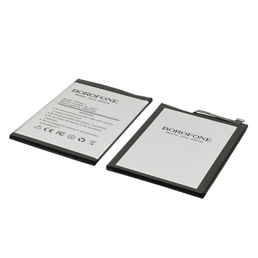 ���������� Tecno Pop 7, Pop 7 Pro, Spark Go (2023), BL-49NT, Borofone | ���, �������, �����������