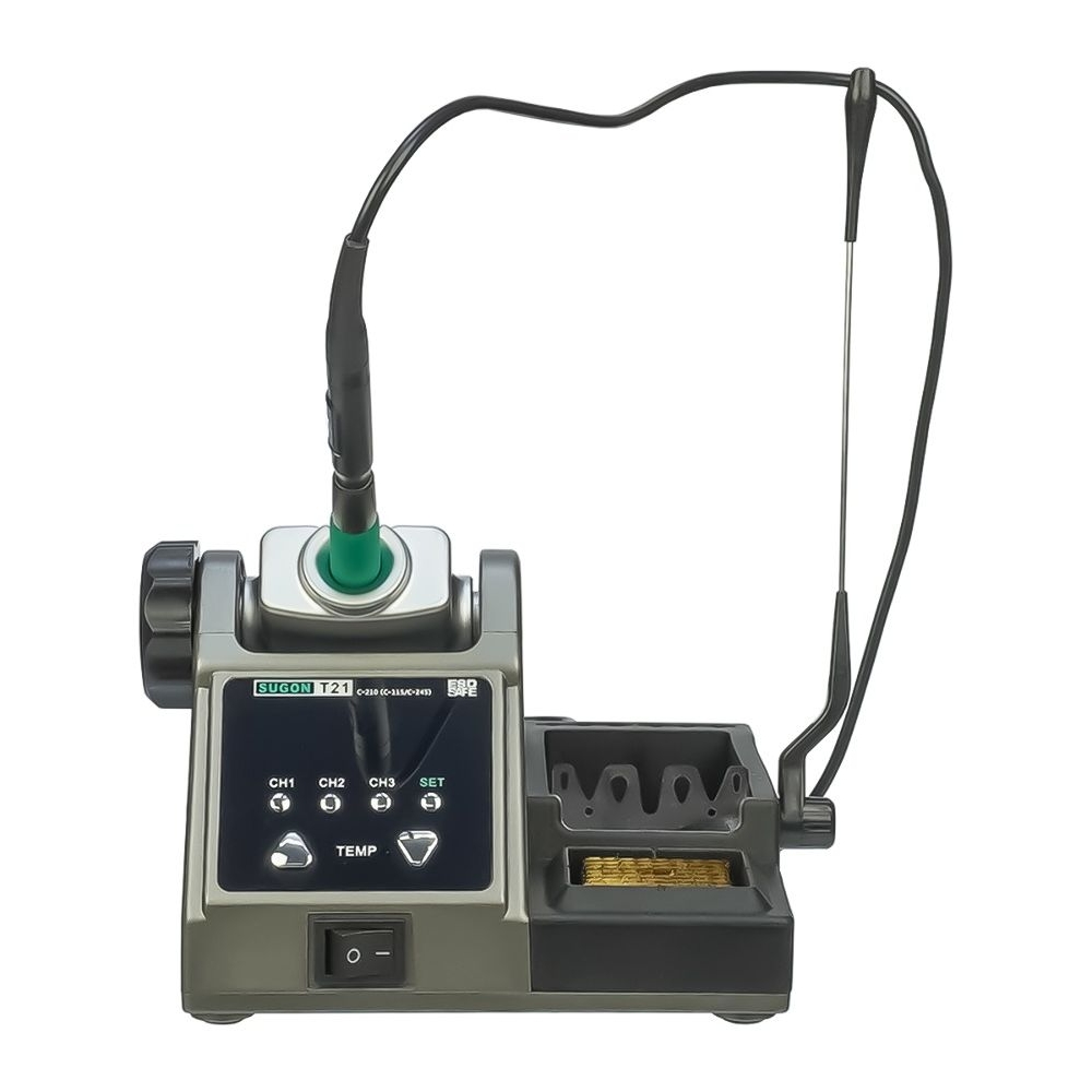�������� ������� ������������ Sugon T21 (����� � p����������� t, �������� ��������� JBC 115, 3 ������ ������, 120W, 100C - 450C)