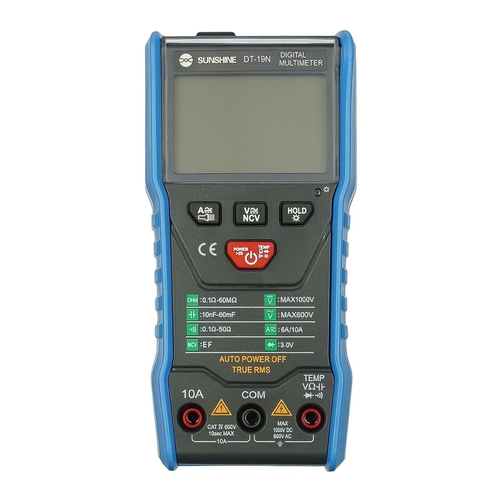 ���������� �������� Sunshine DT-19N � ���������������� ��. � ���. ���������, � �������� NCV, � ���������� (��� �� 10�)