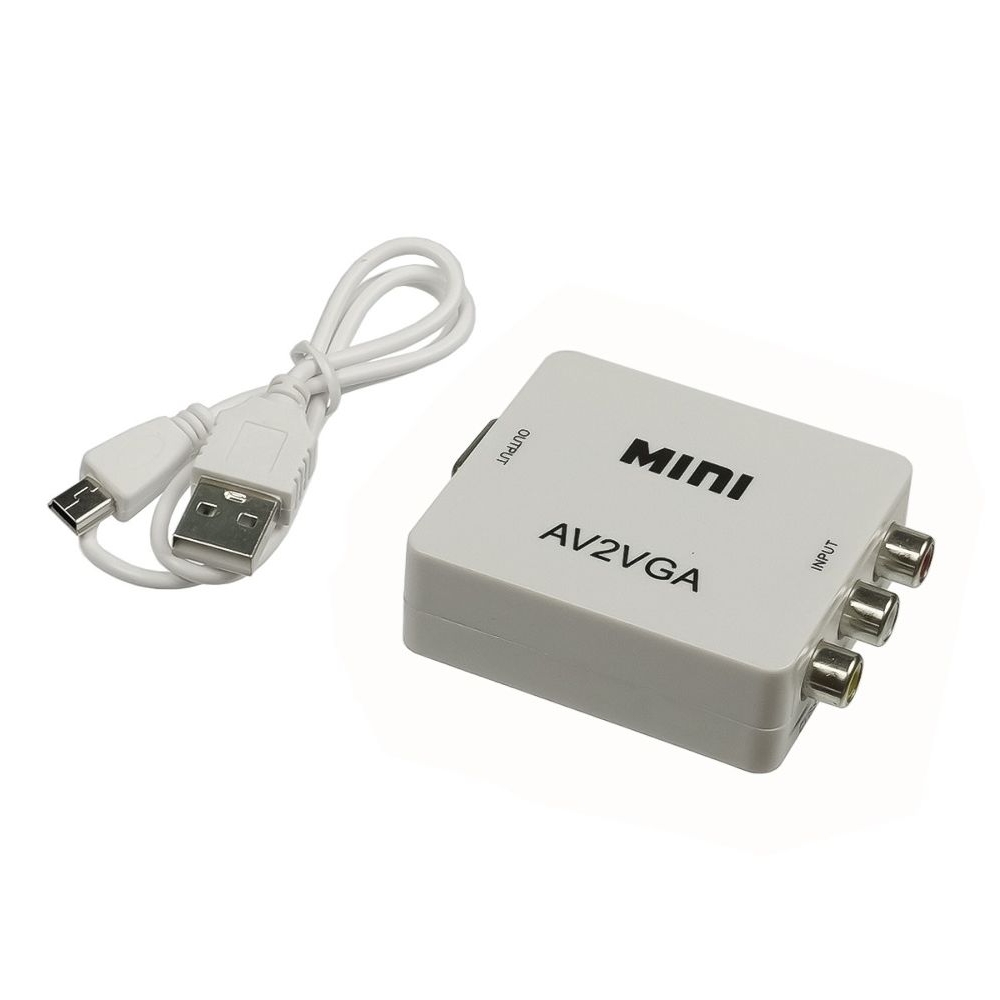 ��������� AV to VGA white