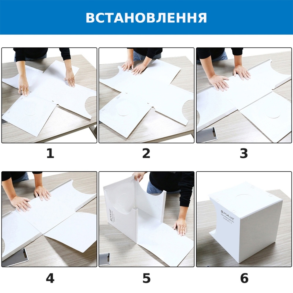 ������� (��������) Puluz PU5029 LED (20 � 20 � 20 ��) ������