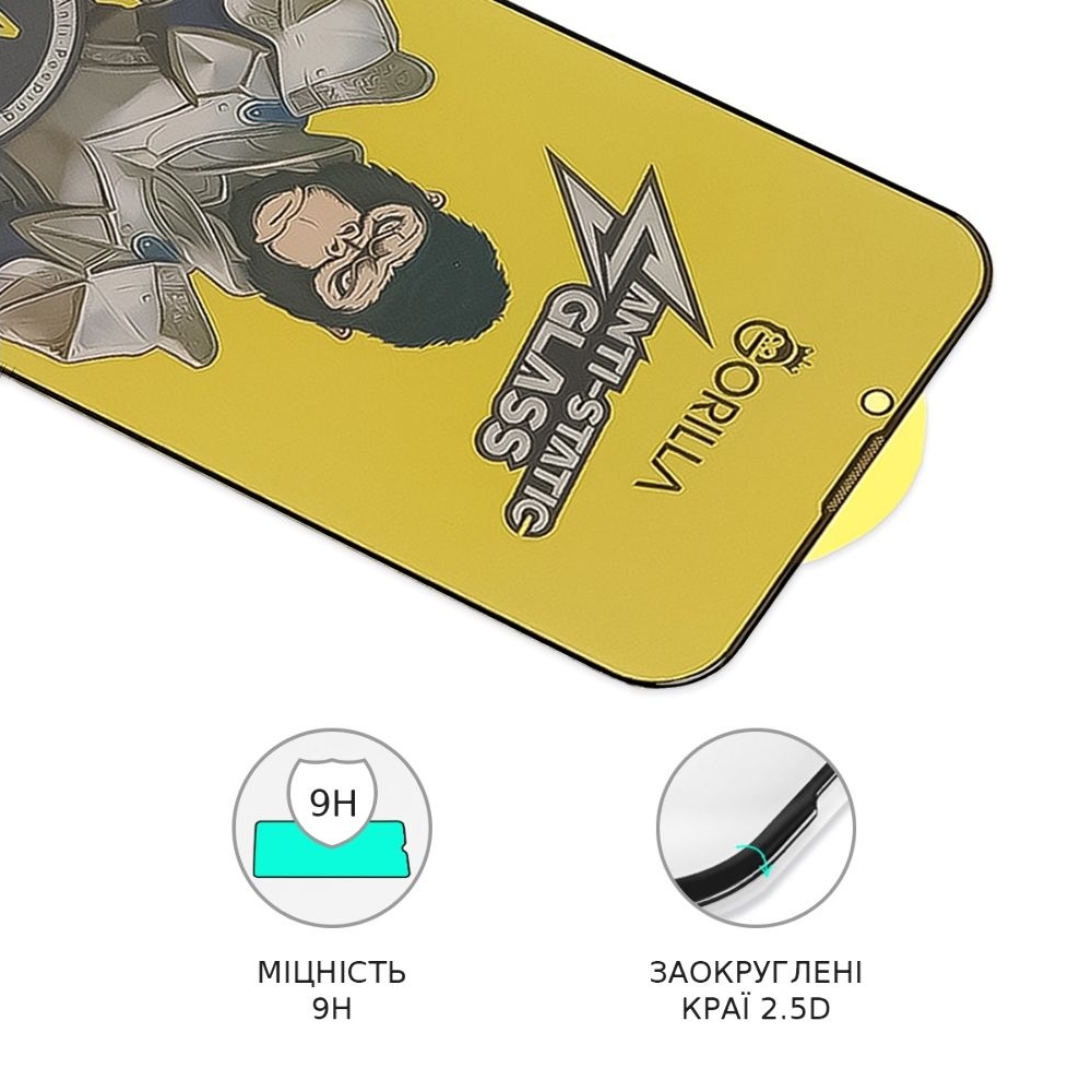 ������� ���� Apple iPhone 11 Pro, iPhone X, iPhone XS, Full Glue Anti-Static Privacy (0.3 ��, �����) | ���������� �������� ������