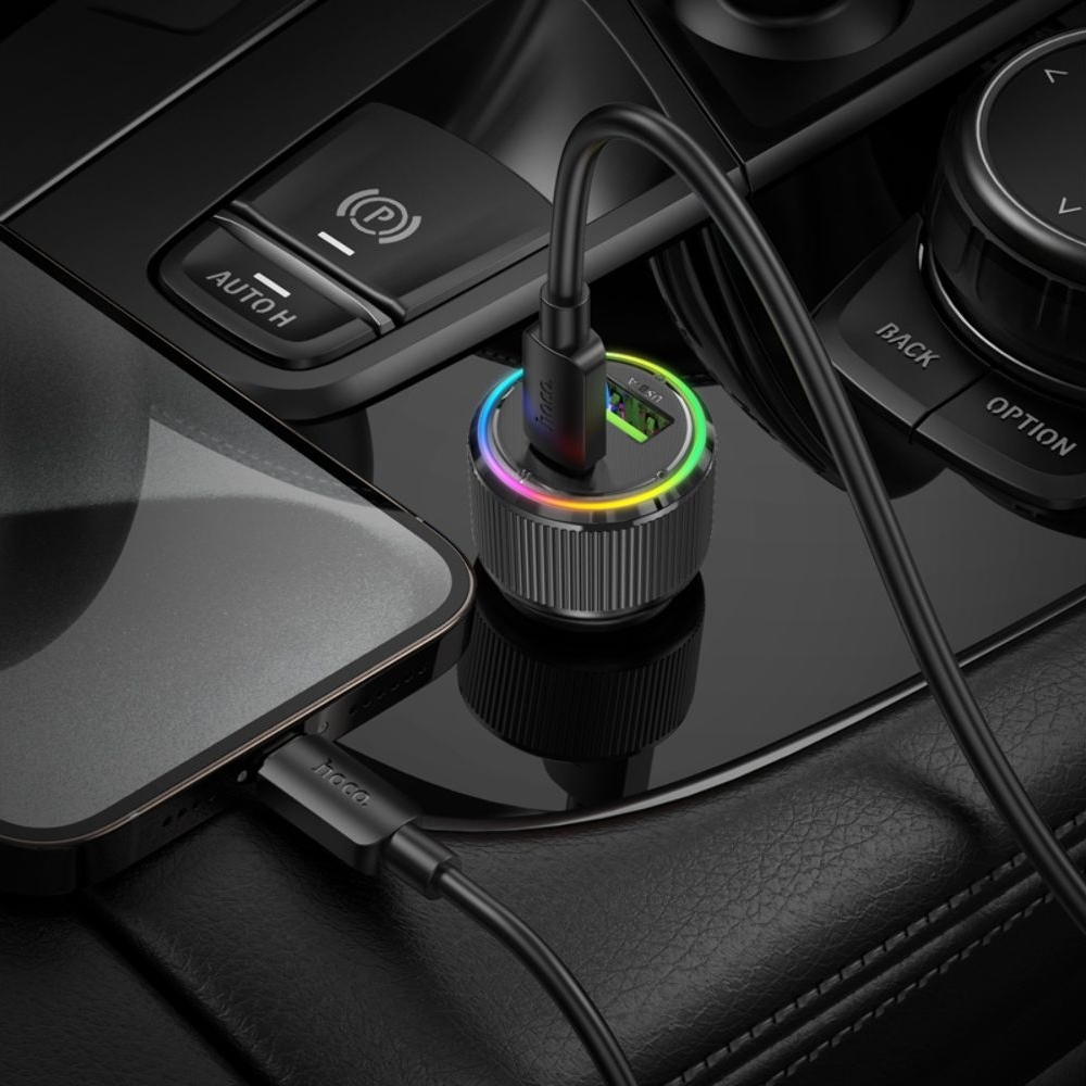 ������������� �������� ������� Hoco NZ14A USB/ Type-C PD QC black | �������, �������� ����������