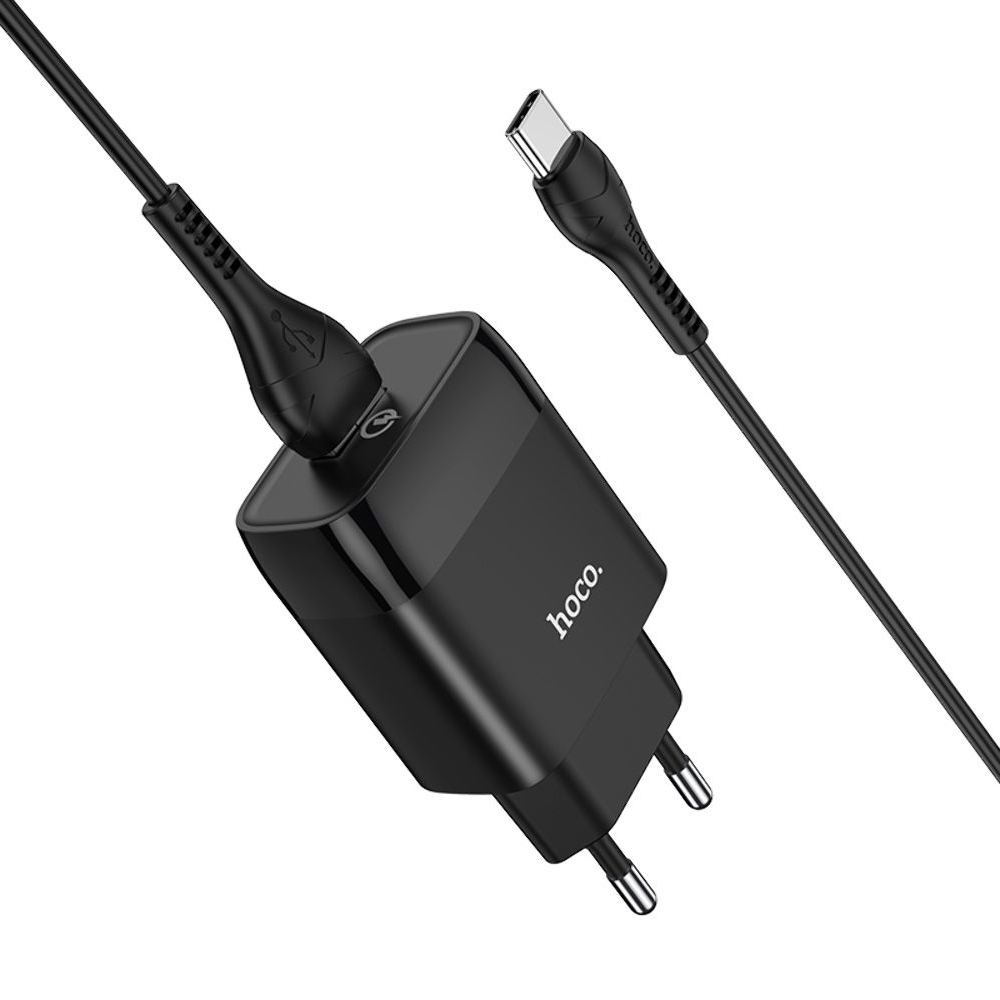 ������� �������� ���������� Hoco C72Q USB QC ������ + ������ USB to Type-C
