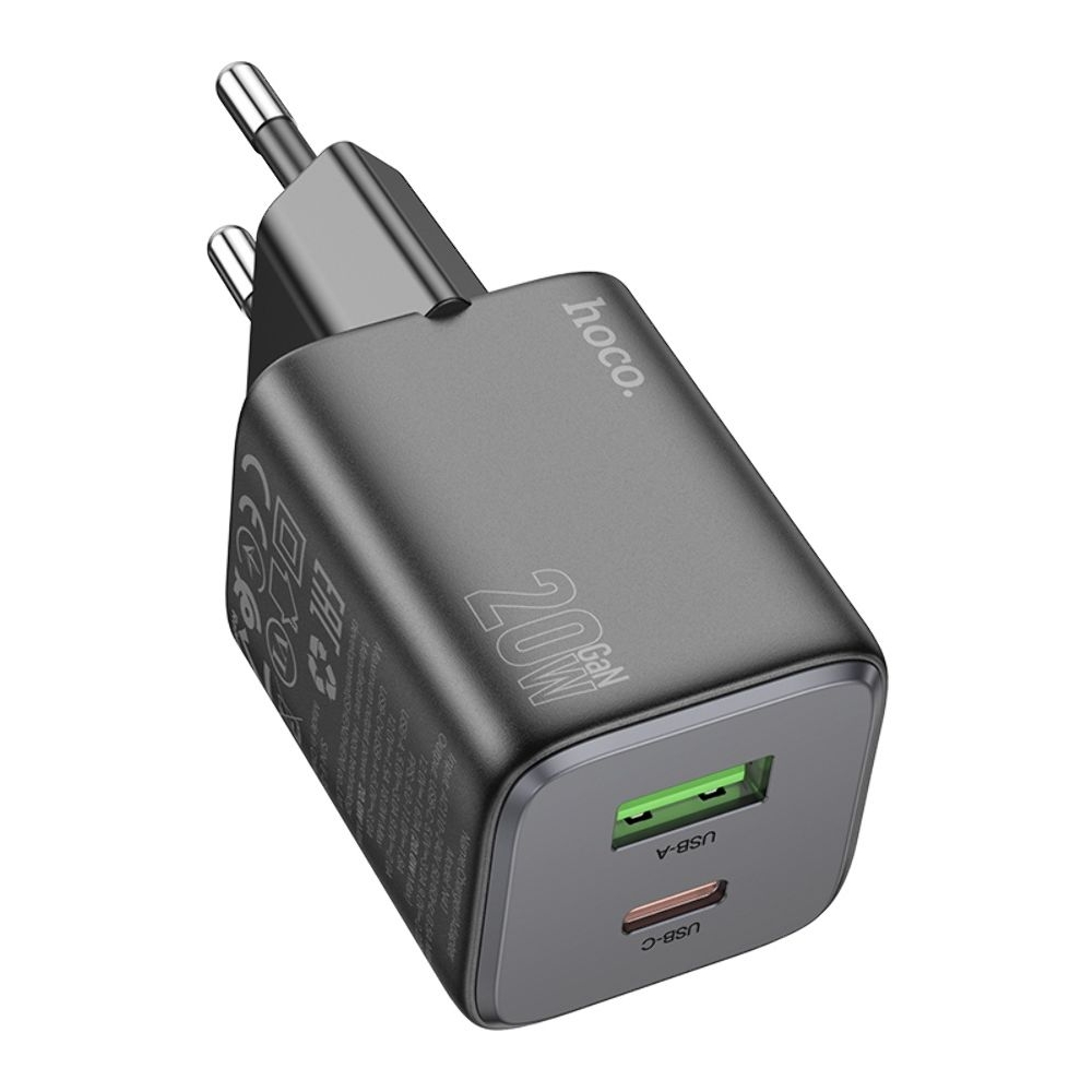 ������� �������� ���������� Hoco N41 USB/ Type-C PD QC black