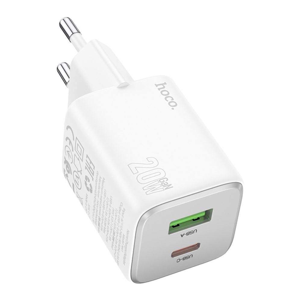 ������� �������� ���������� Hoco N41 USB/ Type-C PD QC white