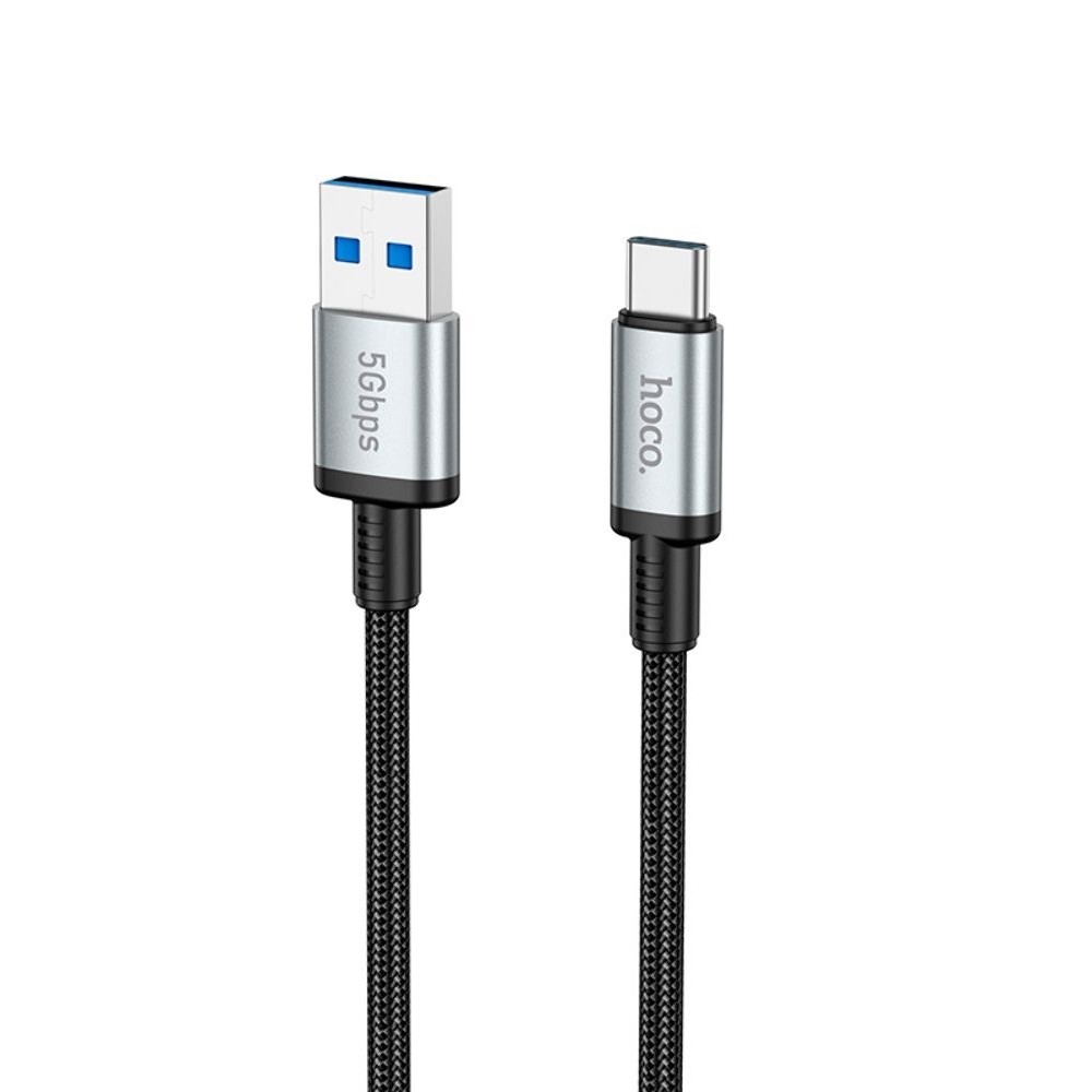 �������������� ������ Hoco US10 USB to Type-C USB3.0 5Gbit/s 0.5m black
