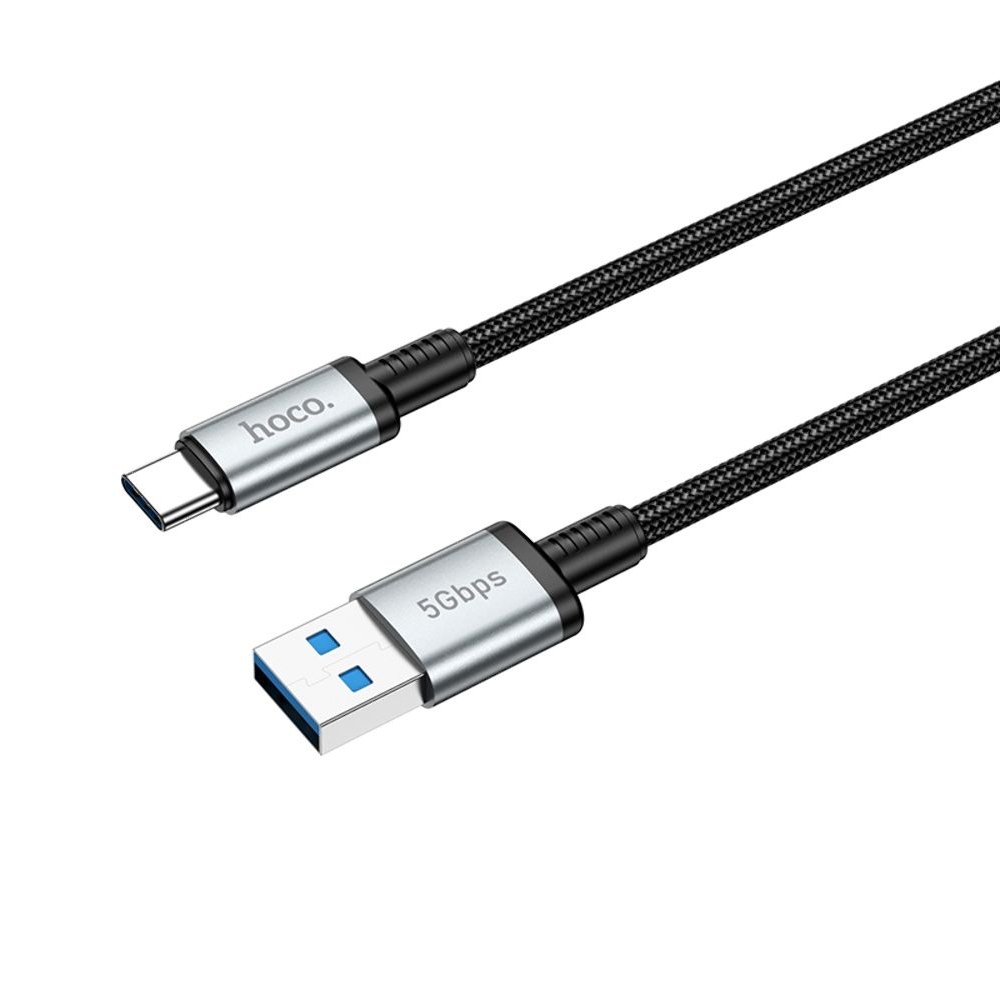 �������������� ������ Hoco US10 USB to Type-C USB3.0 5Gbit/s 0.5m black