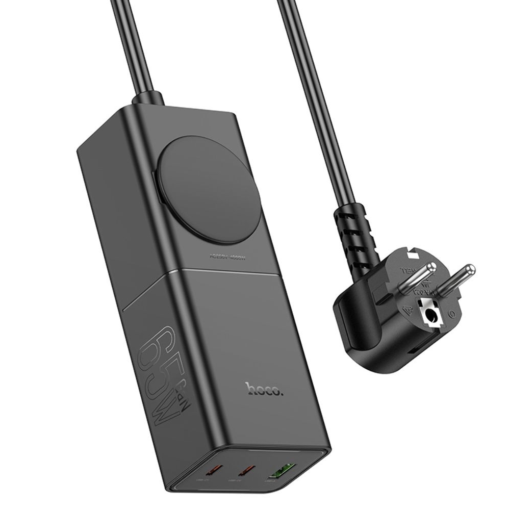 ������� �������� ���������� ���������� Hoco NS4 USB/ 2 Type-C PD 65W black