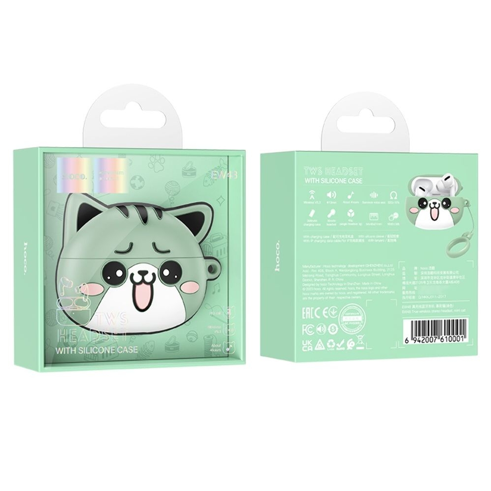 ������������ TWS �������� Hoco EW48 ��������� mint cat