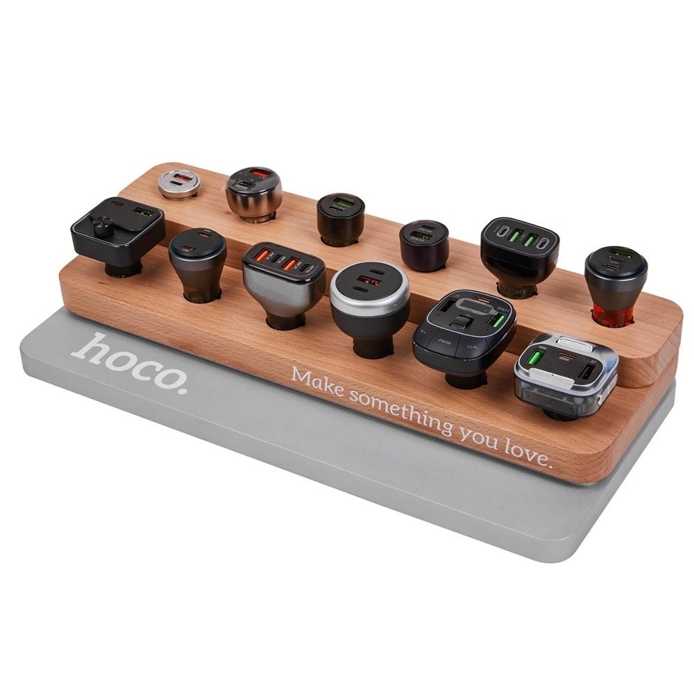 ��������� ��������� Hoco HN28 ��� ������������� �������� ��������� � FM-������������� silver