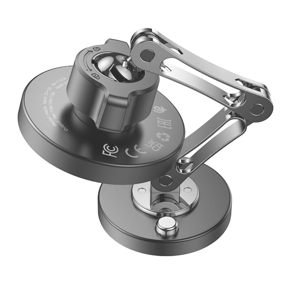 ������������� Hoco HW26 ��������� � ������������ �������� 15W black metal gray