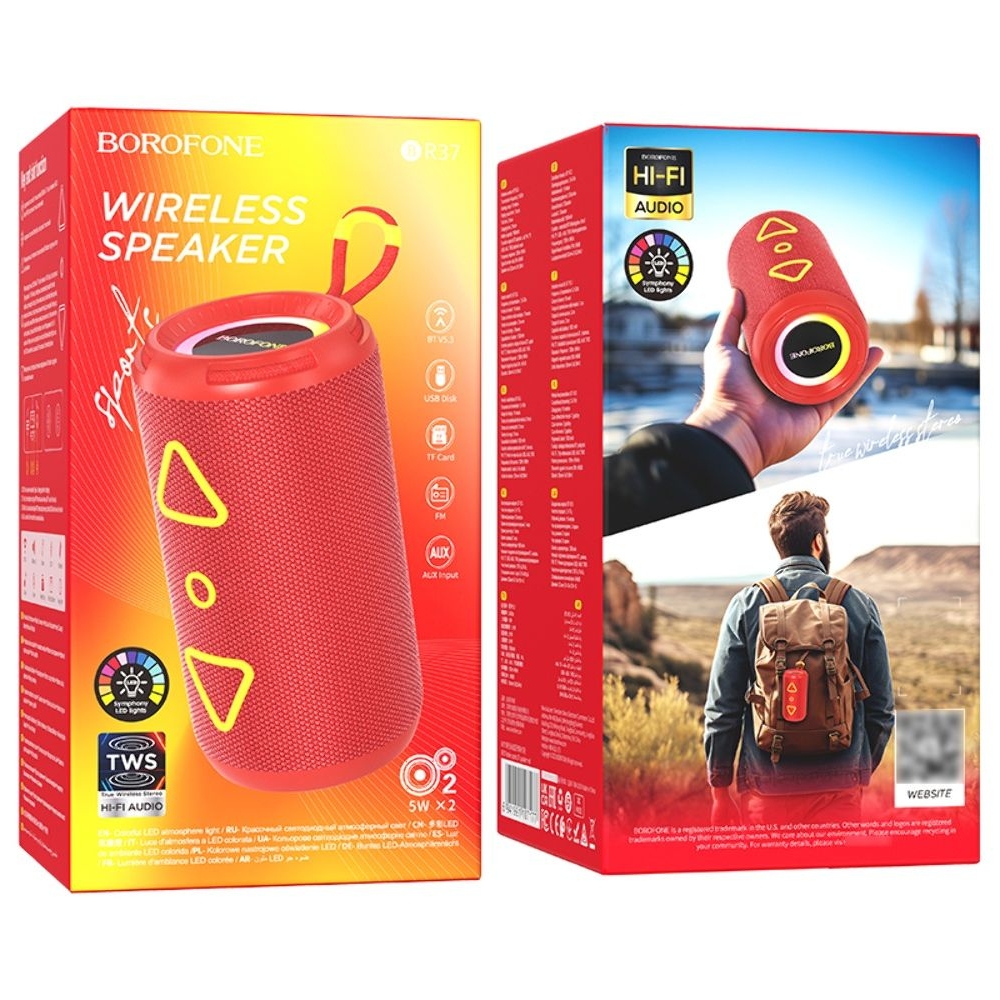 ������� Borofone BR37 red