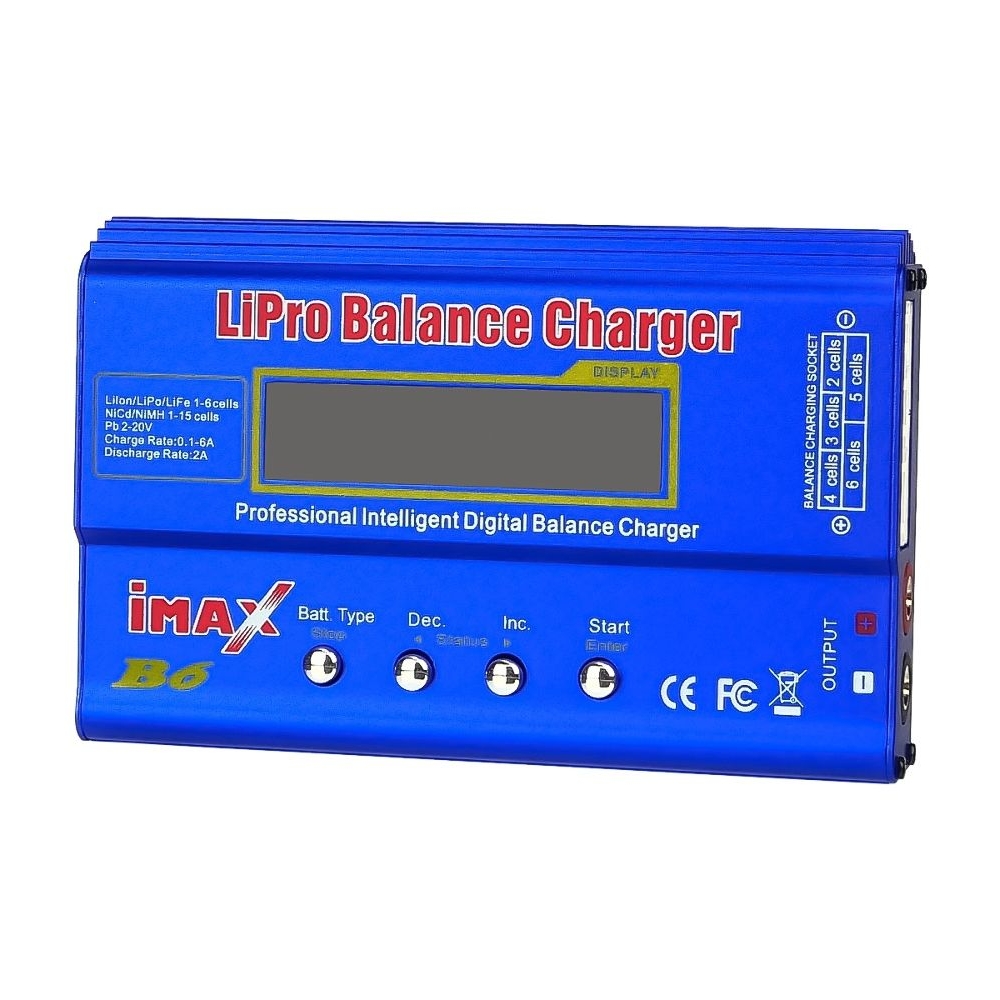 �������� ���������� iMAX B6 � ����������, ��� ������������� Li-Ion, Li-Pol, Li-Fe, NiCd � NiMH (80W)