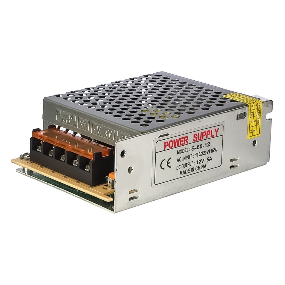 ���� ������� S-60-12 � ��������������� ������� 12V/ 5A