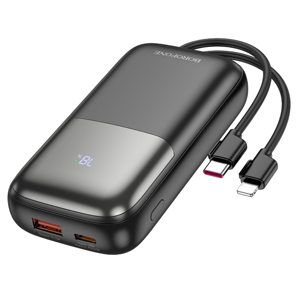 Power bank Borofone BJ62 10000mAh 22.5W+PD20W + ������ 2�1 Type-C/ Lightning ������