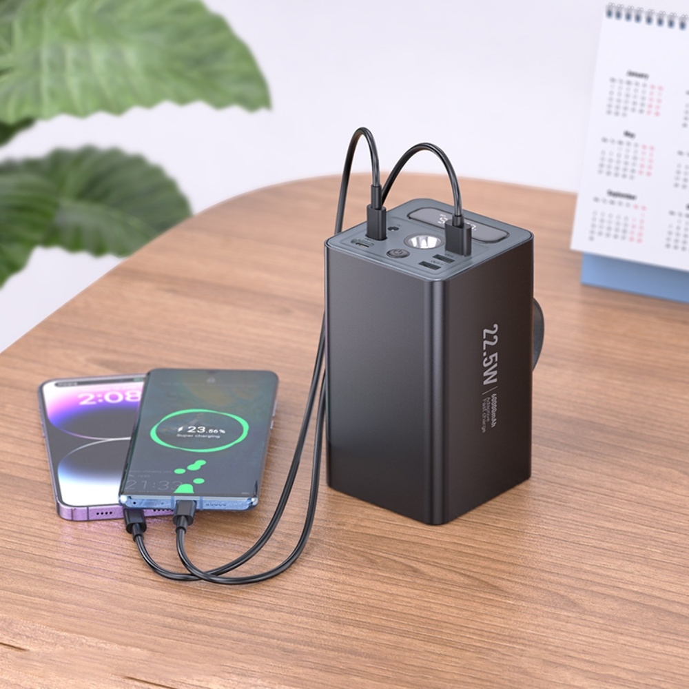 Power bank Hoco J138 60000mAh 22.5W PD 20W � �������� black