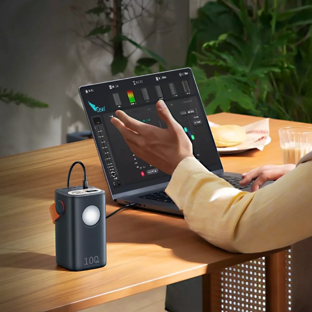 Power bank Remax RPP-100, 60000 mAh, 22.5 ��, Power Delivery (100 ��), Quick Charge 3.0, �����