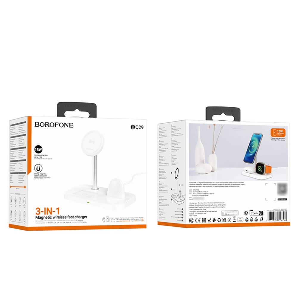 ������������ �������� ���������� Borofone BQ29 3�1 white