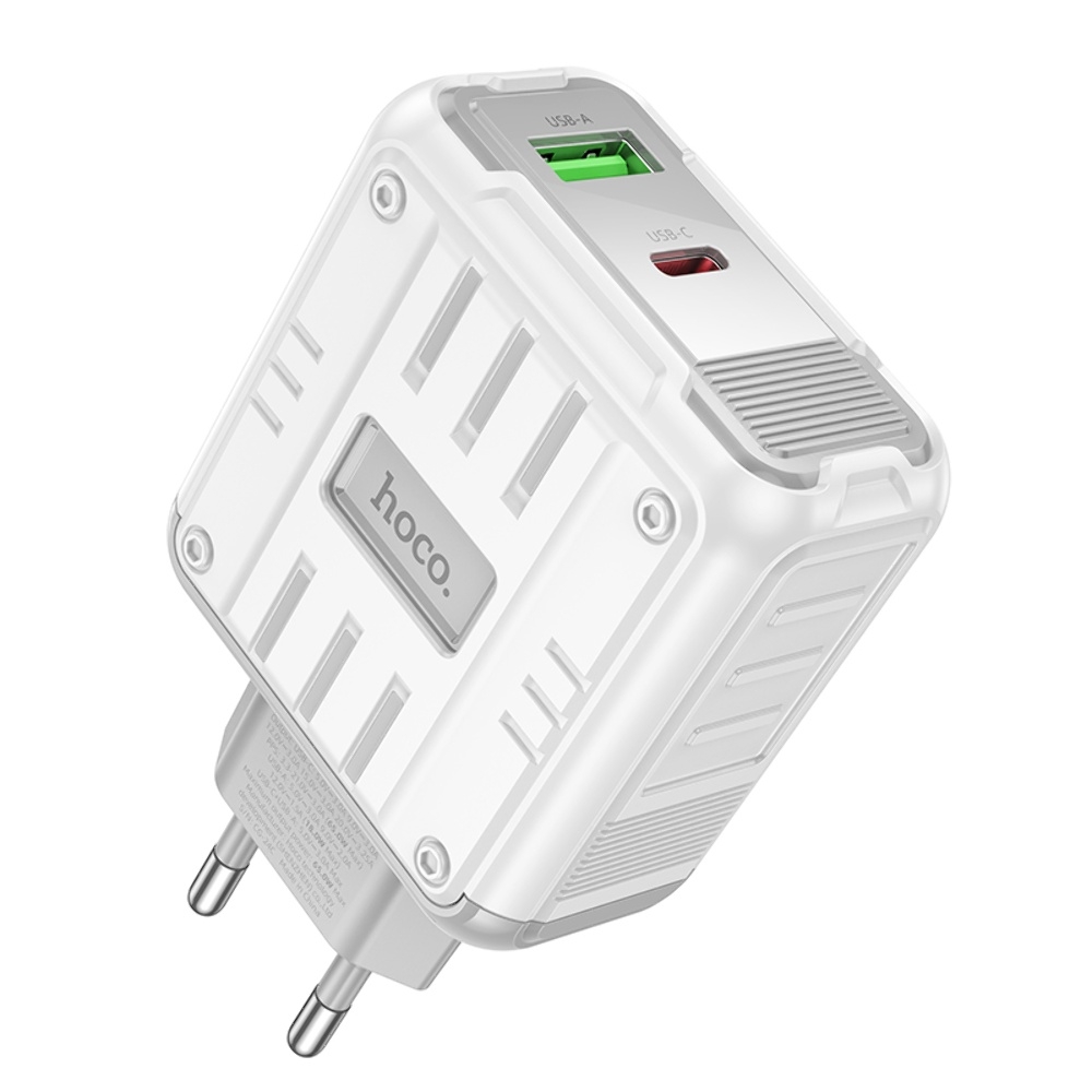 ������� �������� ���������� Hoco C138A USB/ Type-C PD 65W white