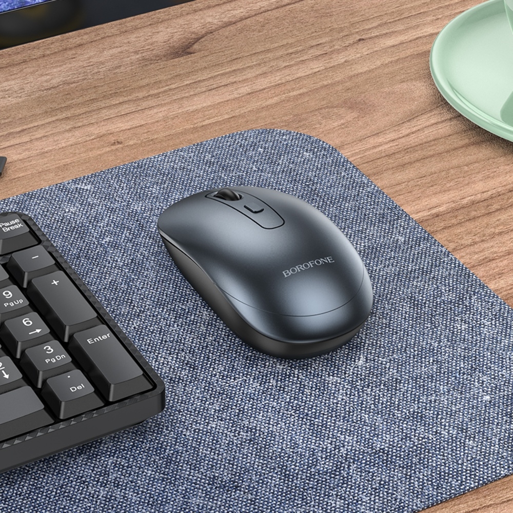 ������������ ���� Borofone BG13 2.4G black metal gray