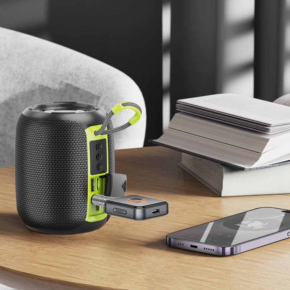 FM ��������� Borofone BC55 AUX black