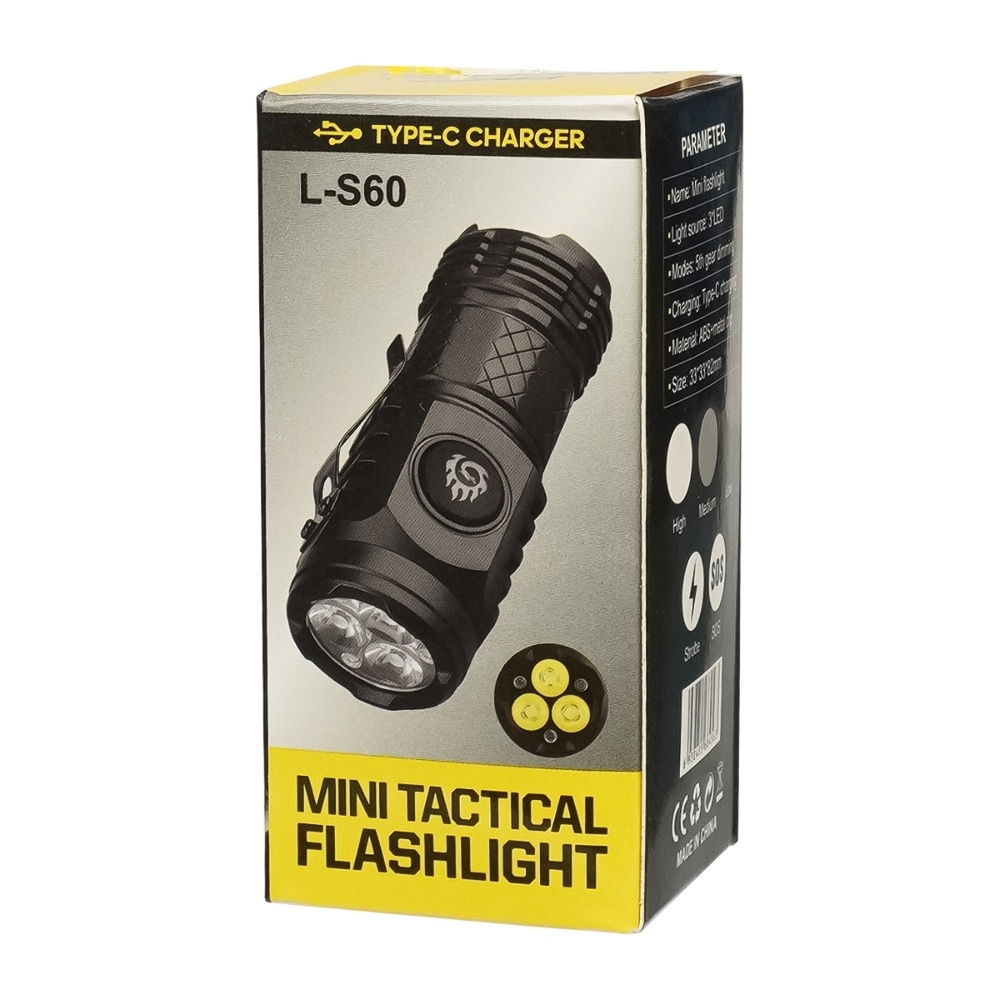 LED ������� �������������� L-S60 ������� 600 mAh black