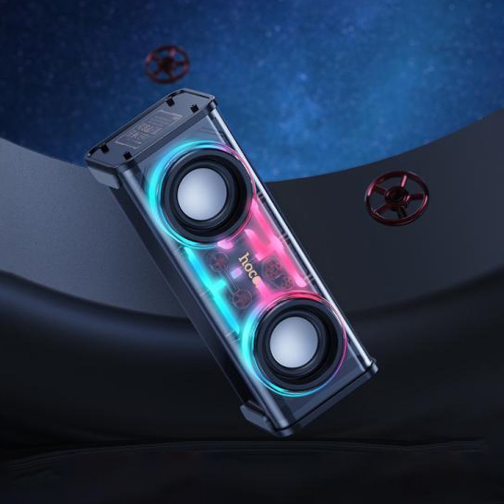 ����������� Bluetooth ������� Hoco DS60 � LED ���������� black