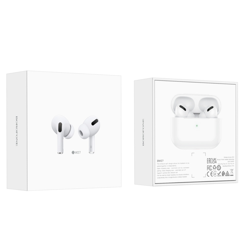 ������������ TWS �������� Borofone BW27 ��������� white