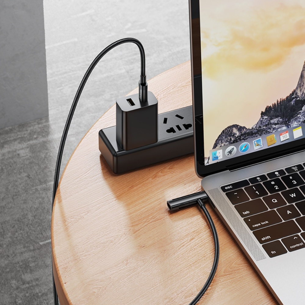 ������ Hoco U135 2�1 Type-C to Lightning/ Type-C 1.2m black