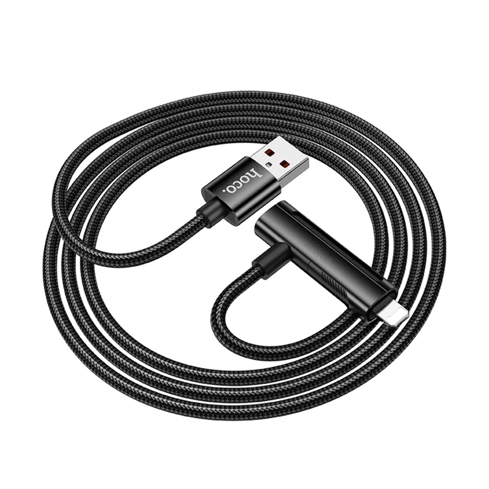 ������ Hoco U135 2�1 USB to Lightning/ Type-C 1.2m black