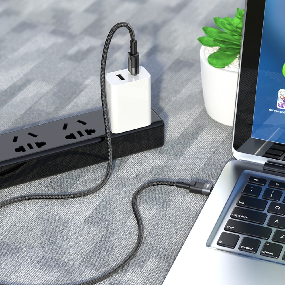 ������ Hoco U106 Type-C to Type-C PD 100W 1.2m black